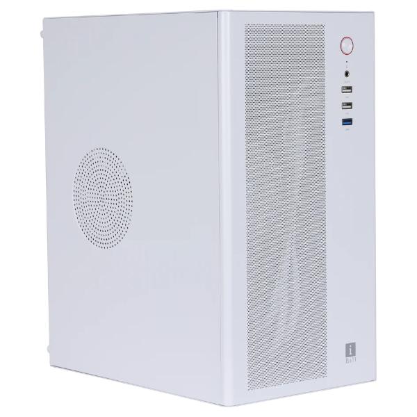 iBall MT 20 Mini Tower PC Cabinet with SMPS (White)