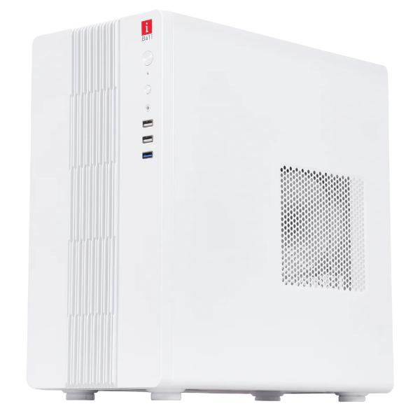 iBall MT 30 Mini Tower PC Cabinet with SMPS (WHITE)