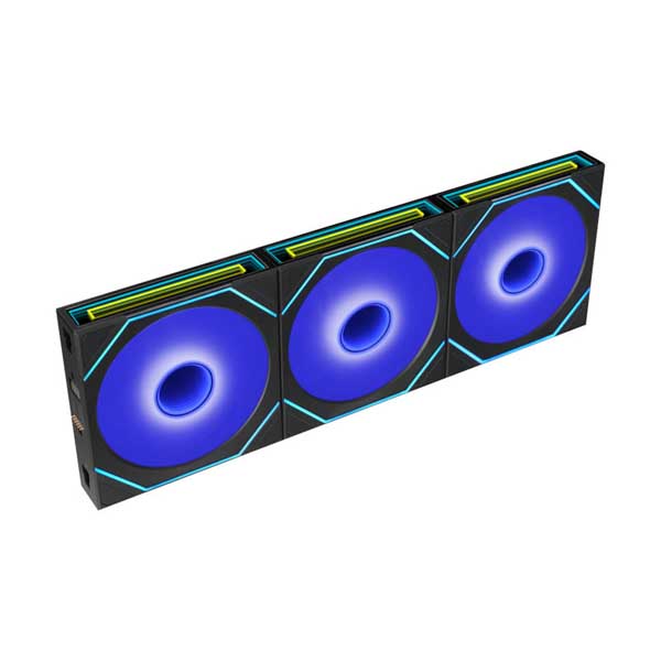 Lian Li Uni Fan SL-INF Flex 120mm Reverse Case Fan (3-Pack) Black (G9F.12RSLIN1F3B.IN)