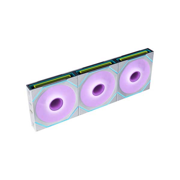 Lian Li Uni Fan SL-INF Flex 120mm Reverse Case Fan (3-Pack) White (G9F.12RSLIN1F3W.IN)