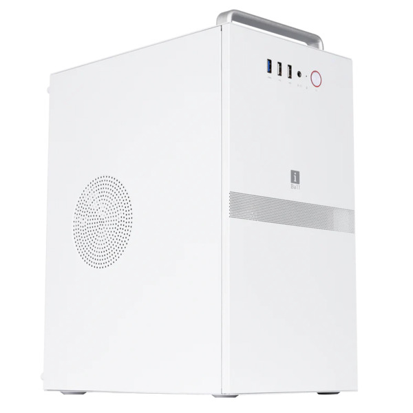 iBall MT 40 mATX cabinet with power supply (White)