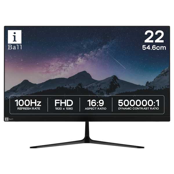 Iball Pixelent 221 Bird i215 LED Monitor (Black)