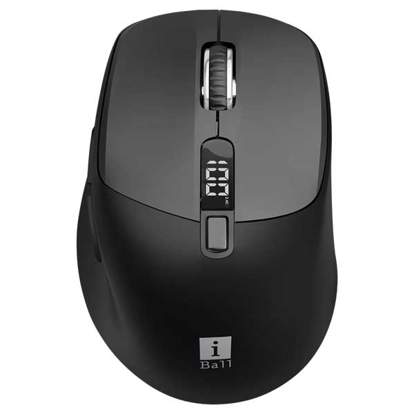 iBall GLIDR S300 Wireless Mouse (Black)