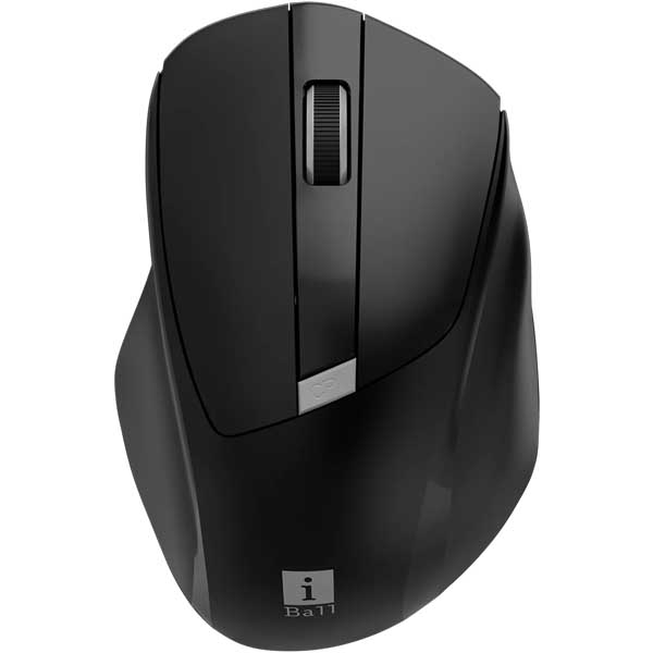 iBall GLIDR S50 Wireless Mouse (Black)