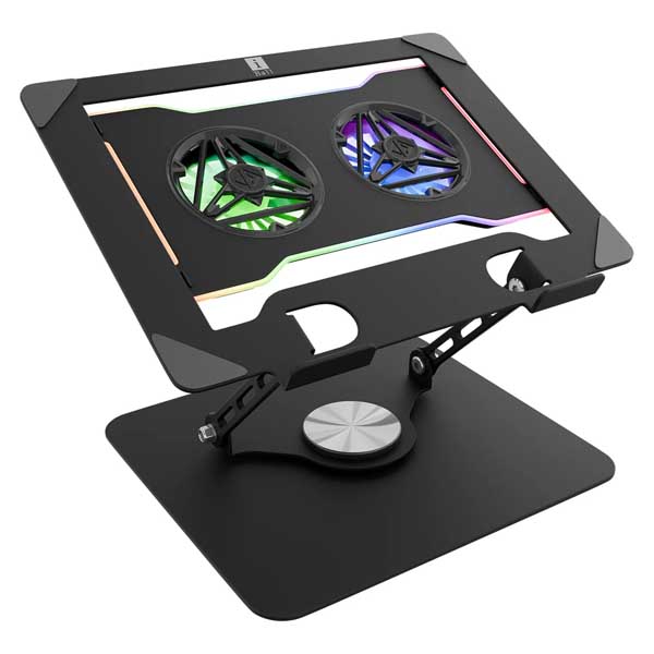 iBall LS400 RGB Dual Fan Laptop Cooling Stand