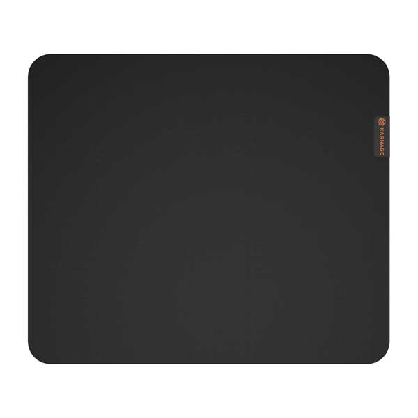 Karnage Swift Medium Speed + Control Surface (350 x 300 x 3 mm) Gaming Mouse Pad (Black)