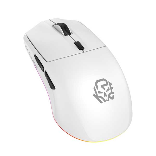 Karnage Templar Tri-Mode Wireless RGB 65g Gaming Mouse (White)