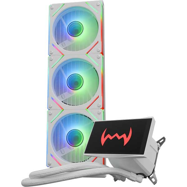 Dawg L360AIO5 ARGB 360mm CPU Liquid Cooler (White)