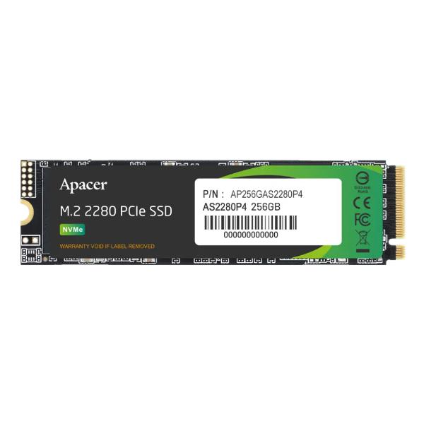 APACER AS2280P4 256GB M.2 PCIe Gen3 x4
