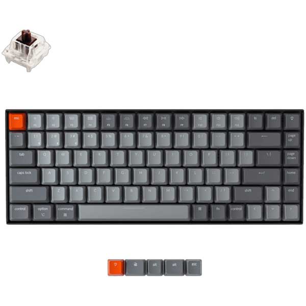 Keychron K2 Brown Switch Wireless Mechanical Keyboard (Version 2) K2-A3