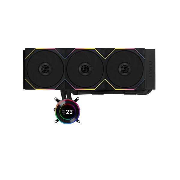 Lian Li Hydroshift II LCD-C 360TL Liquid CPU Cooler (Black)