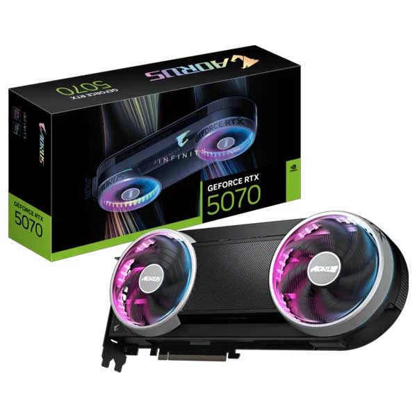 Gigabyte AORUS GeForce RTX 5070 INFINITY 12GB Graphics Card