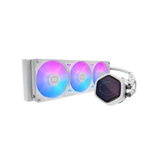 Cooler Master MasterLiquid Atmos II Pixel LED 360mm CPU Liquid Cooler White