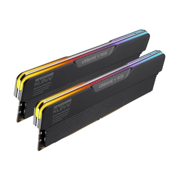 Klevv Urbane V RGB DDR5 32GB (2x16GB) 6000MHz CL30 Memory - Jet Black