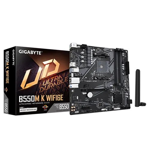 Gigabyte B550M K Wifi6e M-ATX Motherboard