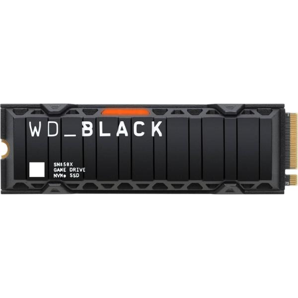 WD Black SN850X 4TB NVMe SSD with Heatsink