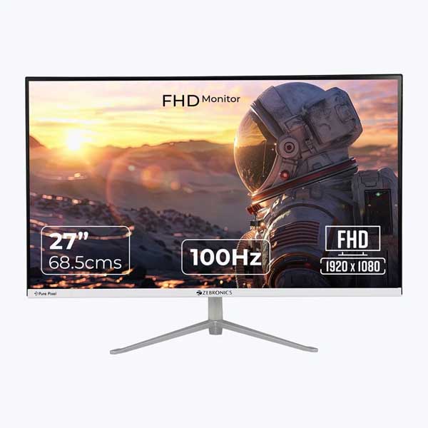 Zebronics Zeb A27FHD LED 100Hz 27 Inch Monitor
