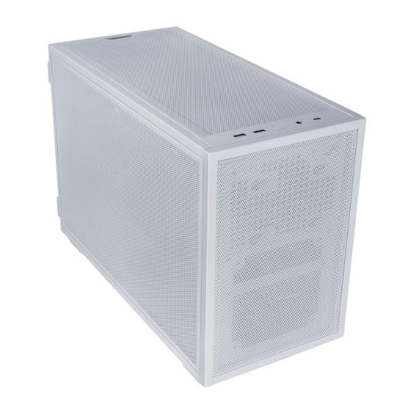 Lian Li B4 Mesh M-ATX Mini Tower Case (White)