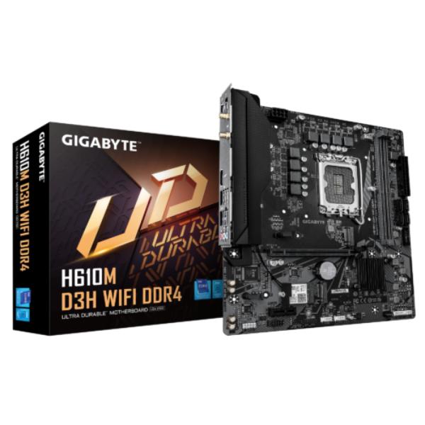 Gigabyte H610M D3H WIFI DDR4 Micro ATX Motherboard