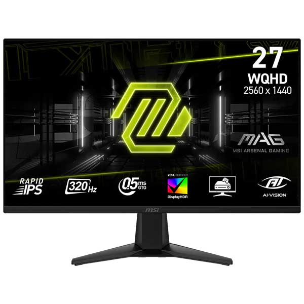 MSI MAG 275QF X32 27” IPS WQHD 320Hz Gaming Monitor