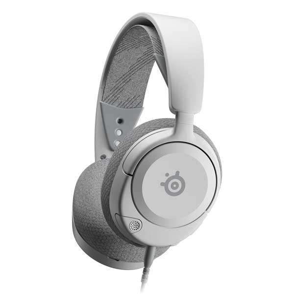 SteelSeries Arctis Nova 1 Wired Gaming On Ear Headset (White)