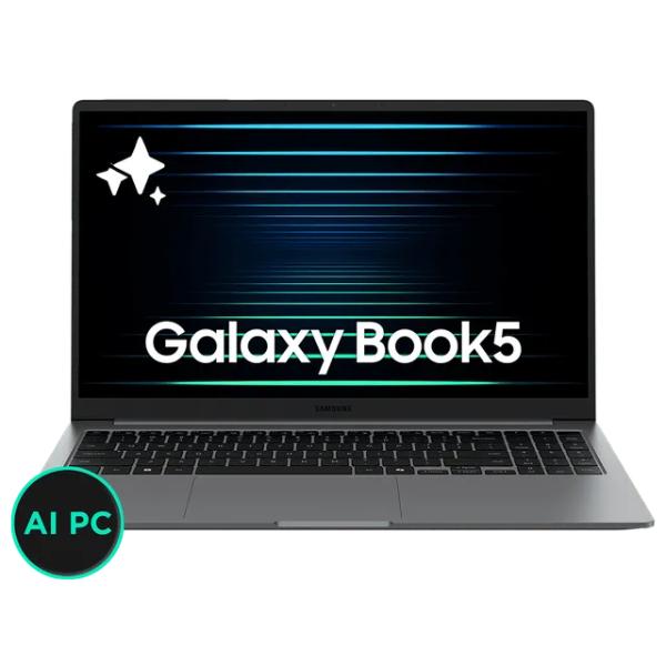 Samsung Galaxy Book5 Laptop (Intel Core Ultra 5/ 16GB LPDDR5X RAM/ 512GB SSD/ 15.6 Inch (39.62 cm) FHD Display/ Intel Graphics/ Windows 11 Home) NP750XHD-KD1IN