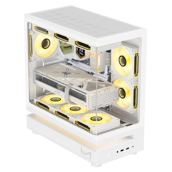 ICE MASTER Dynamite X6 ATX Cabinet (White)
