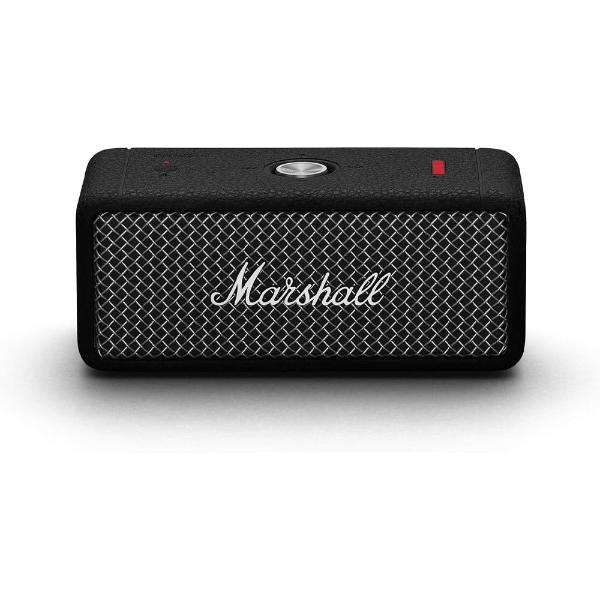 Marshall Emberton III Compact Portable Bluetooth Speaker (Black and Silver)