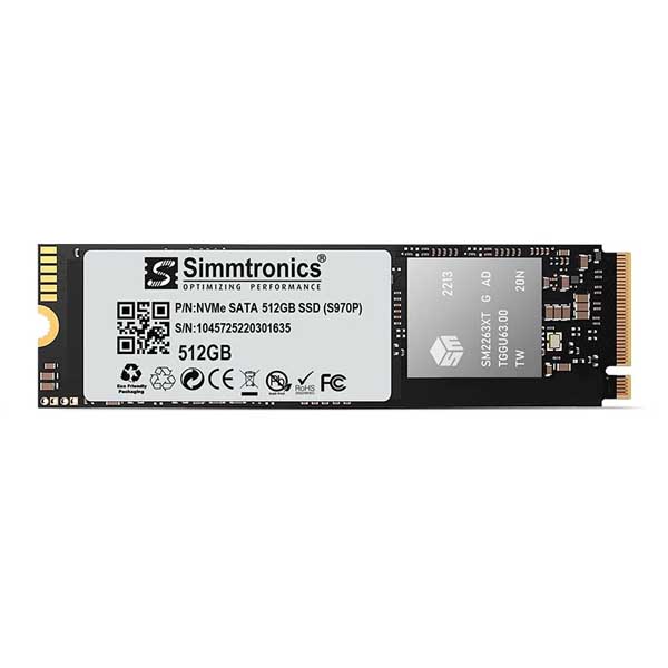 Simmtronics S970P PRO 512GB NVMe 3D NAND SSD
