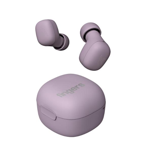 FINGERS SizeZero Pods2 TWS Earbuds (Lilac)