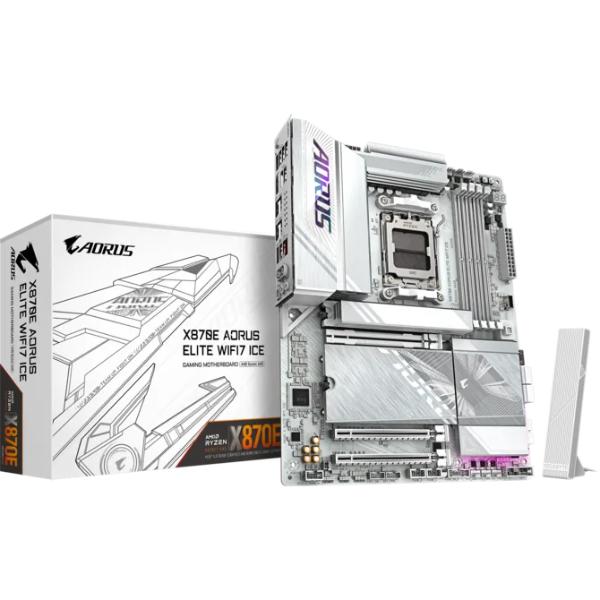 GIGABYTE X870E AORUS ELITE WIFI7 ICE (Rev. 1.2) Motherboard