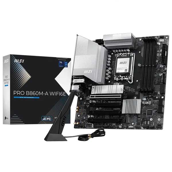 MSI PRO B860M-A WIFI6E mATX Motherboard