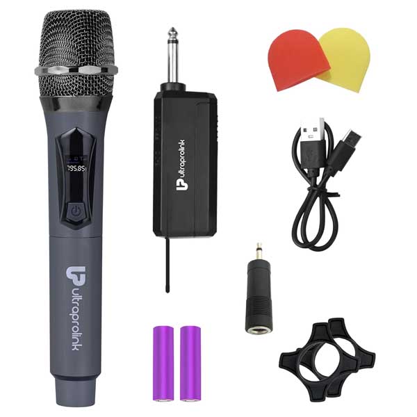 UltraProlink Unplug Convert Wired Dynamic Mic into a Wireless Mic (UM1195-1)