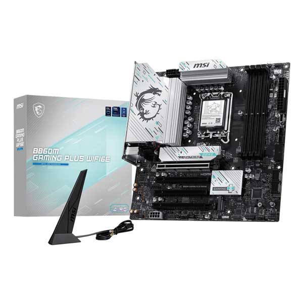 MSI B860M Gaming Plus Wifi6E Intel LGA 1851 Ddr5 M-Atx Motherboard