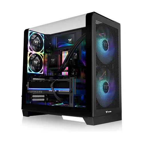Thermaltake View 390 Air ARGB ATX Mid Tower Case (Black)