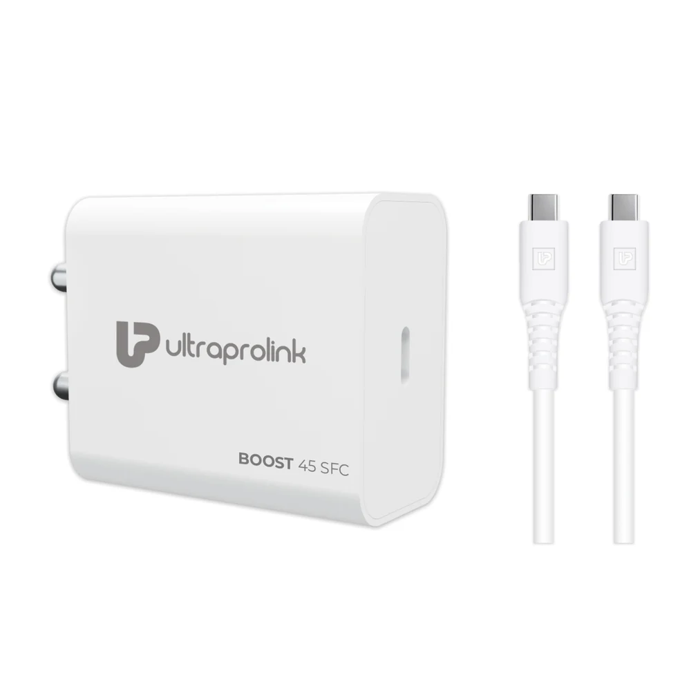 Ultra Prolink Boost 45 Super Fast Charger with Power Delivery UM1202C
