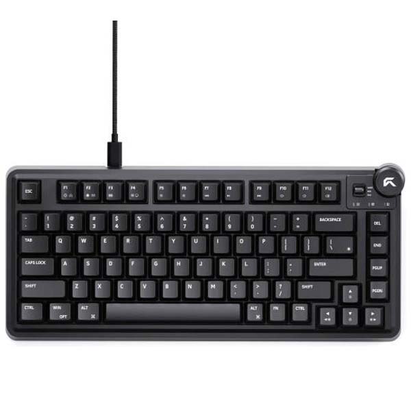 Cybeart Nighthawk 75 Lite TKL Wired RGB Gaming Keyboard (Black)