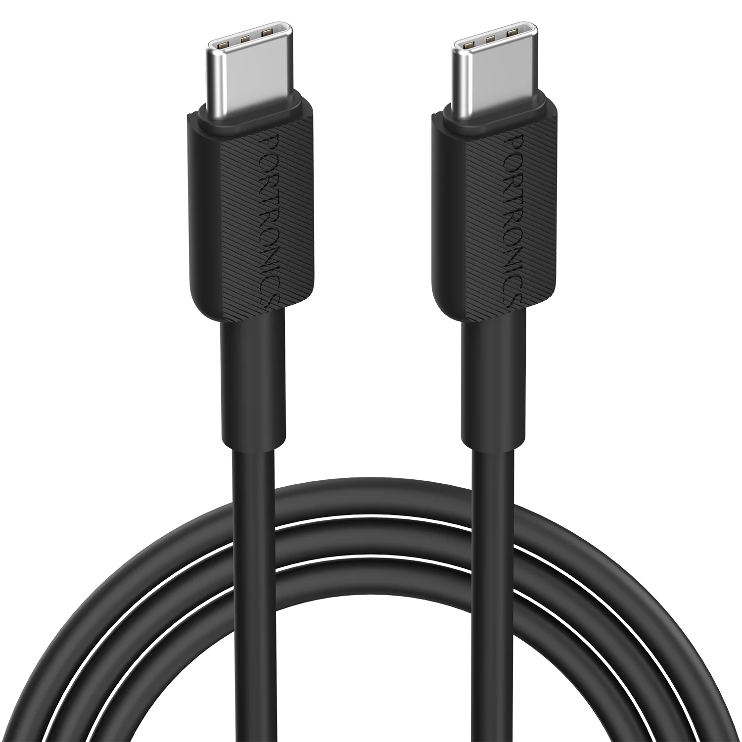 Portronics Konnect Link C Square 60W Type C to Type C Cable