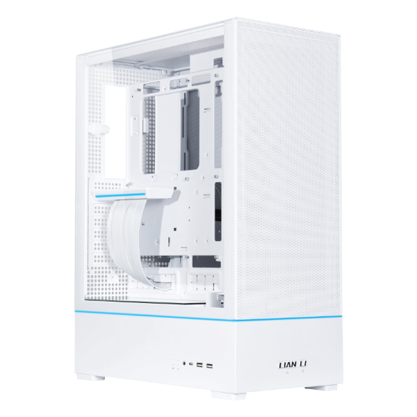Lian Li SUP01 Small Tower Gaming Cabinet - White