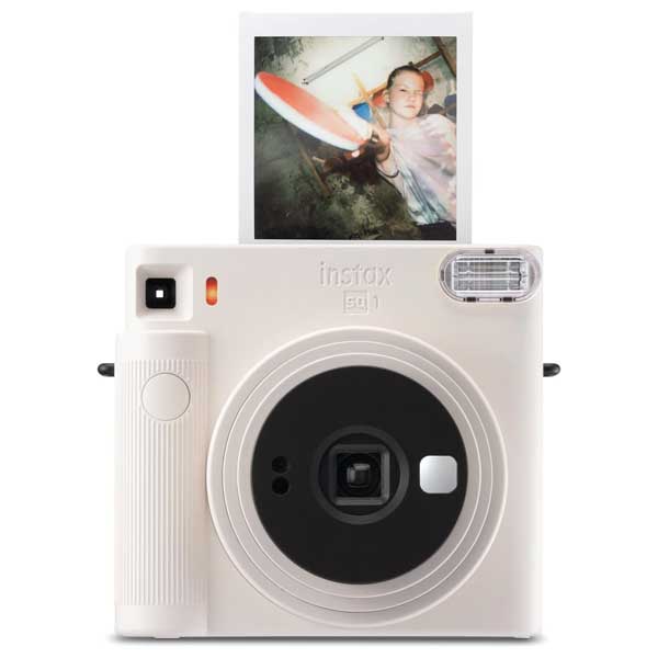FUJIFILM Instax Square SQ1 Instant Camera (Chalk White)