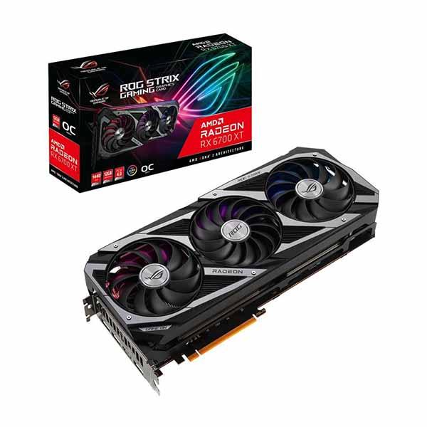 ASUS ROG STRIX Radeon RX 6700 XT OC Edition Gaming Graphics Card