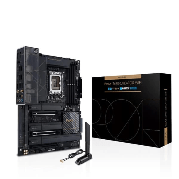 Asus ProArt Z690 Creator WIFI Intel Motherboard Supports Intel 12th, 13th & 14th Gen Processors