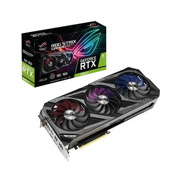 ASUS ROG STRIX RTX 3060 TI OC 8GB GAMING Graphics Card