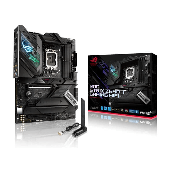 Asus ROG Strix Z690-F Gaming WIFI Intel Motherboard Supports Intel 12th, 13th & 14th Gen Processors