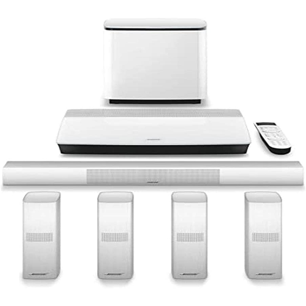 Bose Lifestyle 650 Home Entertainment System, works with Alexa (White)