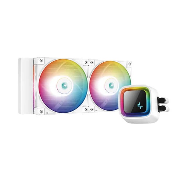 Deepcool Infinity LS520 WH ARGB 240mm CPU Liquid Cooler (White)