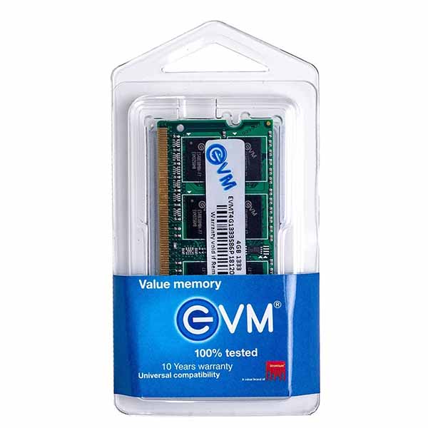 EVM Laptop 4GB DDR3 RAM 1333MHz