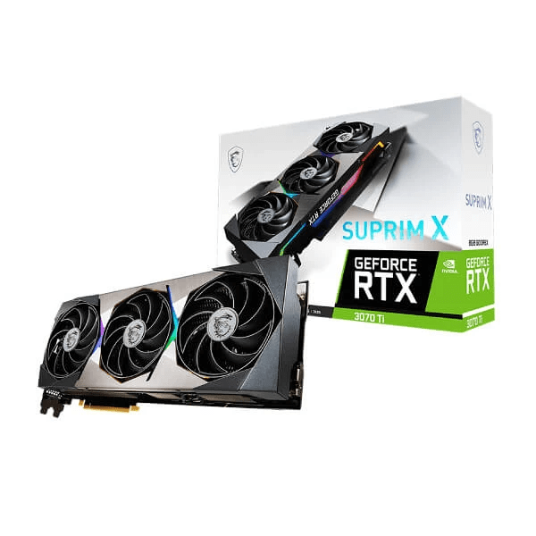 MSI GEFORCE RTX 3070 TI SUPRIM X 8GB GDDR6X Graphic Card