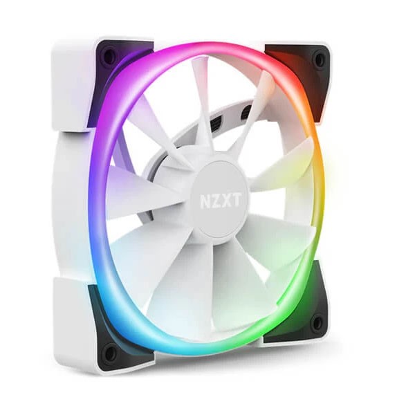 Nzxt Aer RGB 2 140mm RGB Cabinet Fan (Single Pack) - White