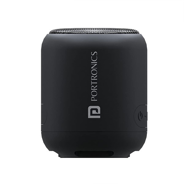 Portronics SoundDrum 1 10W TWS Portable Bluetooth 5.0 Speaker Black